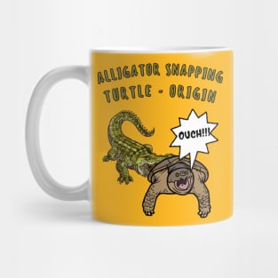 Alligator Snapping Turtle Origin Pun Mug